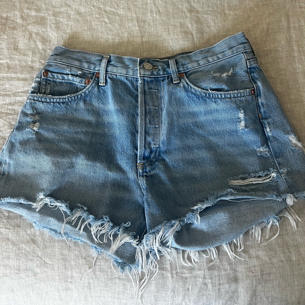 Agolde Parker Vintage Cutoff Jean Shorts